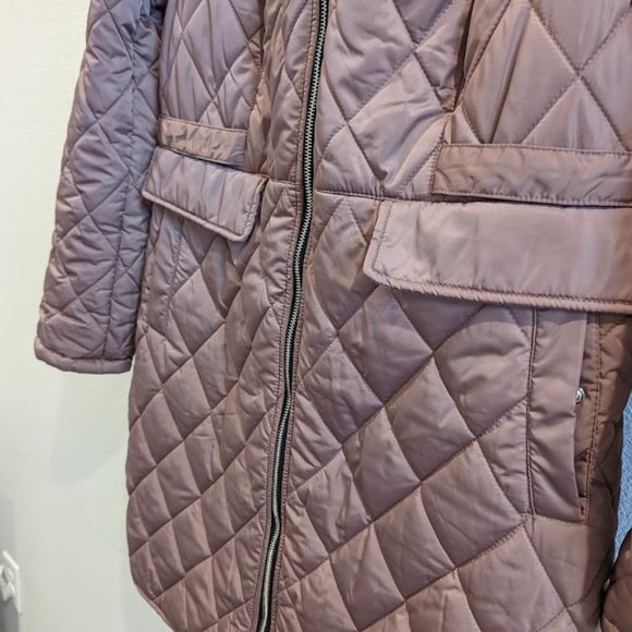 NWT Jessica Simpson Dusty Pink Puffer Coat - Picture 3 of 7